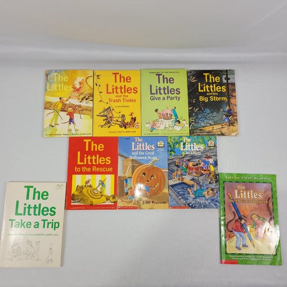 John Peterson The Littles Vintage 9 Softcover Children's Book Lot - Picture 2 of 2